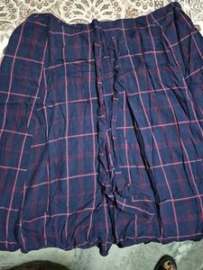 Plaid Maxi Skirt