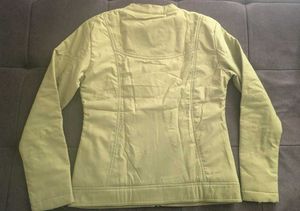 Lime Green Quilted Jacket