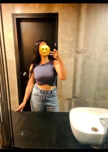 Grey Crop Top, Forever 21, M/L/XL Size