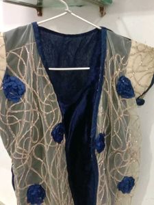 A Gorgeous Navy Blue Lehnga