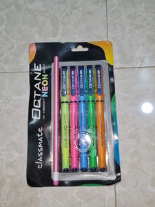Classmate Octane GEL blue Pens [Set Of 5]