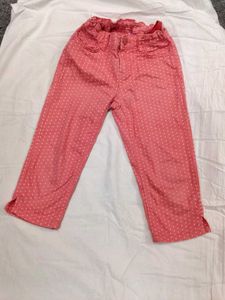 Polka Dot Capri Pants