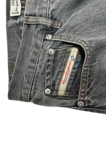 Diesel Grey Denim faded jeans