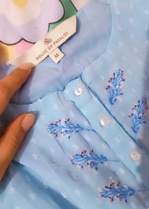 House Of Pataudi Embroidered Anarkali Kurta