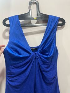 Blue Beautiful Balloon Dress