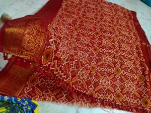 patola  Sareewith pattu border 💕