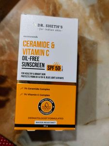 Drsheth Ceramide And Vit C Sunscreen Sealed