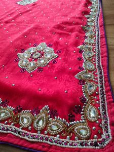 Rose Handwork Saree