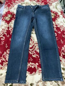 Jack & Jones Men's Blue Denim Jeans