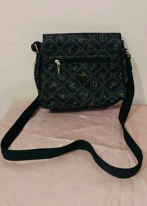Vintage Patterned Shoulder Bag