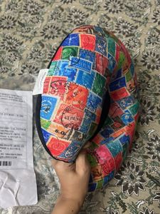 Unique Stamp Print Neck Pillow