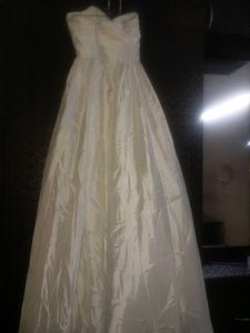 long Elegant white gown