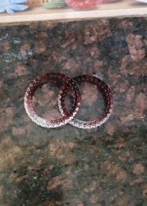 Baby Girl Crystal Plastic Bangles 6months- 2 Years