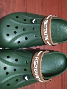 Red Tape Green Clogs For Sale