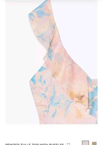 Floral Ruffle Cami
