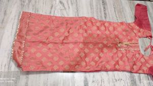 Pink Suit Set With Dupatta