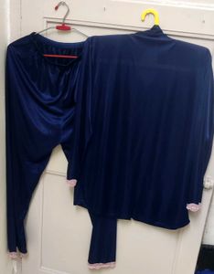 Beautiful Comfortable Satin Night Dress