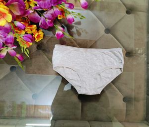 Beautiful Grey Cotton Very Soft Stuff Breif