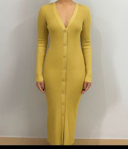 Green Striped Jumper Midi  Dress