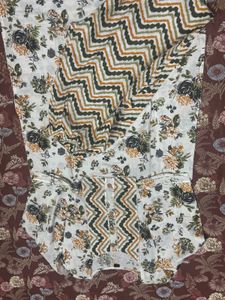 Floral Print Kurta