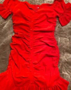Red Dress For The Party