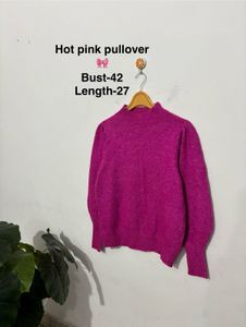 Hot Pink Cardigan