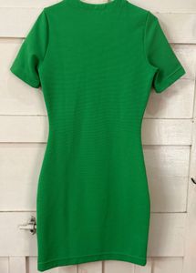 H&amp;M Green Mini Dress