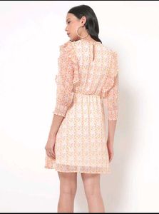 Floral Print Mini Dress