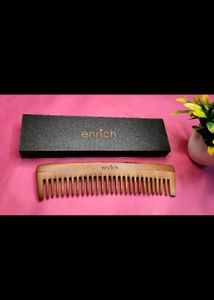 Wooden comb with Box