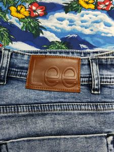 Acid Wash Denim Jeans