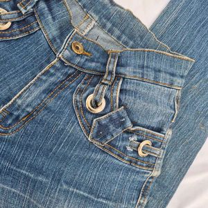 Low Waist Y2K Straight Fit Retro Denim