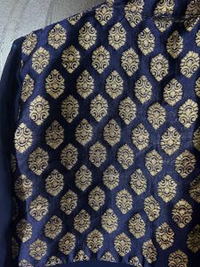 Blue Long Kurta Designer