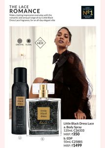 Avon Combo Little Black Dress Body Spray