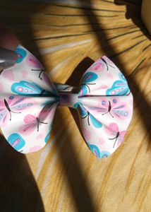 Cute Bow Clip And Earings Combo