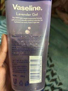 Vaseline Lavender Gel