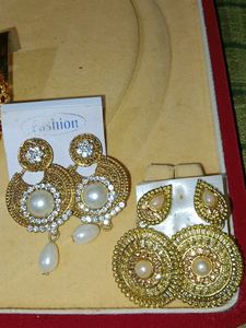 New Golden Earrings Combo