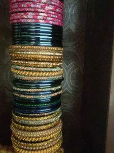 Sparkling Bangle Set