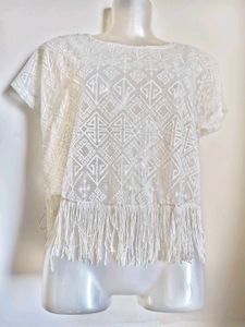 🎄Buy 1, Get 1 Free🎁S/ M Size  Fringe Top