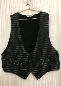 Bonhomie Black Waistcoat