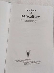 Handbook of Agriculture