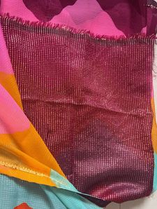 Gik Gak Multicoloured Saree