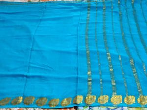 Elegant Blue Saree