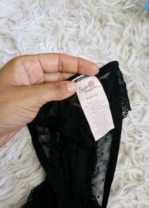 Leopard Lace Thong