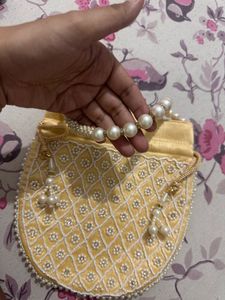 Elegant Beaded Potli Bag