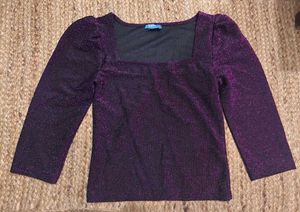 Sparkly Purple Top