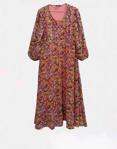 Floral Print Maxi Dress