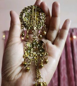 Set Of 4(Four) Golden Jewelleries