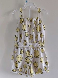 Cute Smiley Face Jumpsuit