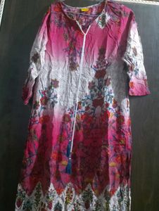 Floral Print Kurta