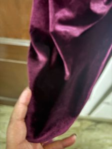 Burgundy Velvet Bodycon Dress